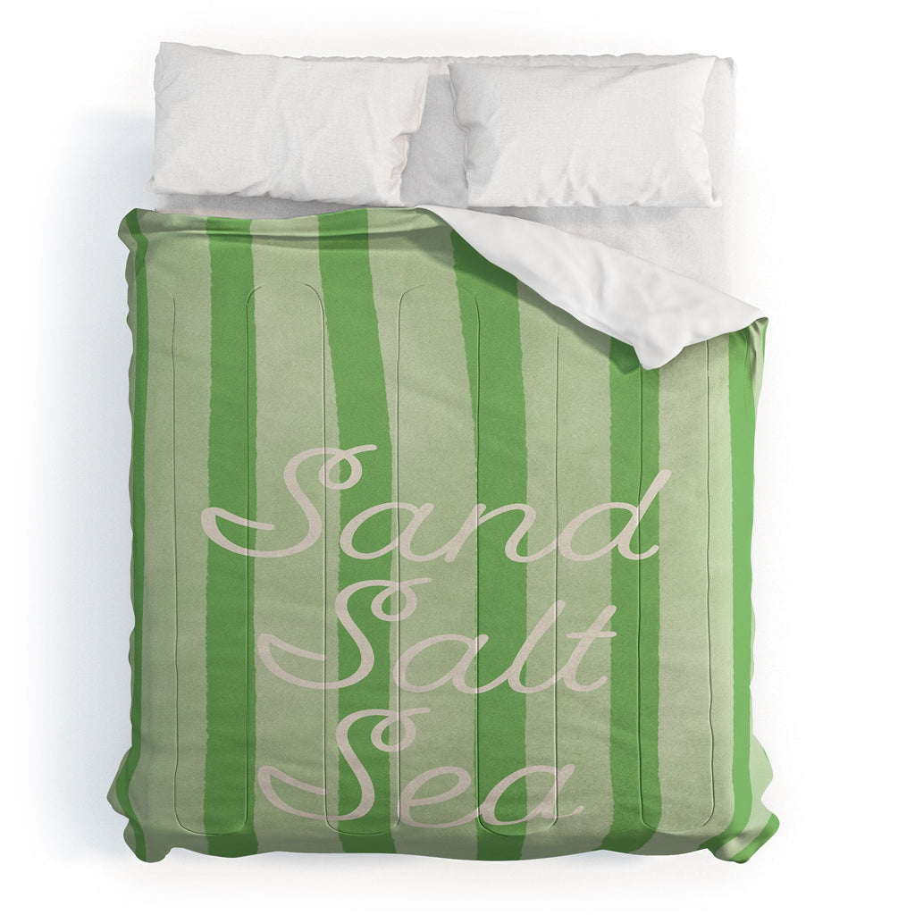DENY Designs sand salt sea Comforter