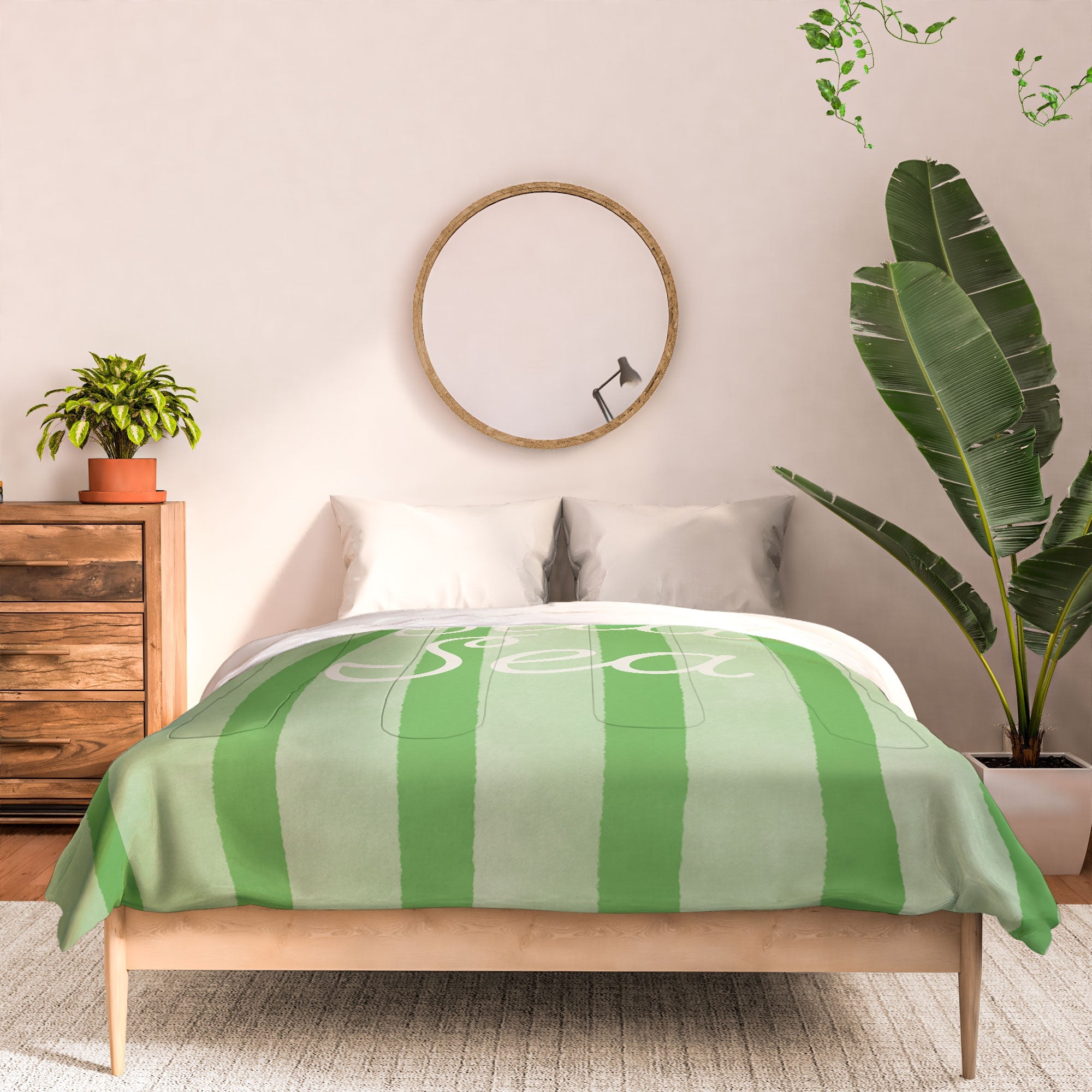 DENY Designs sand salt sea Comforter