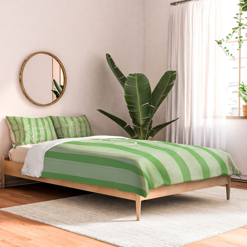 DENY Designs sand salt sea Comforter