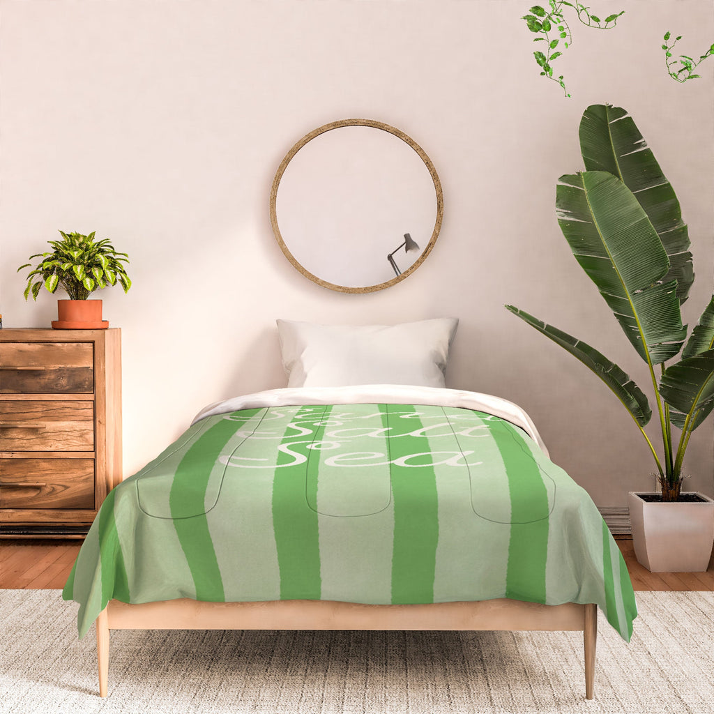 DENY Designs sand salt sea Comforter
