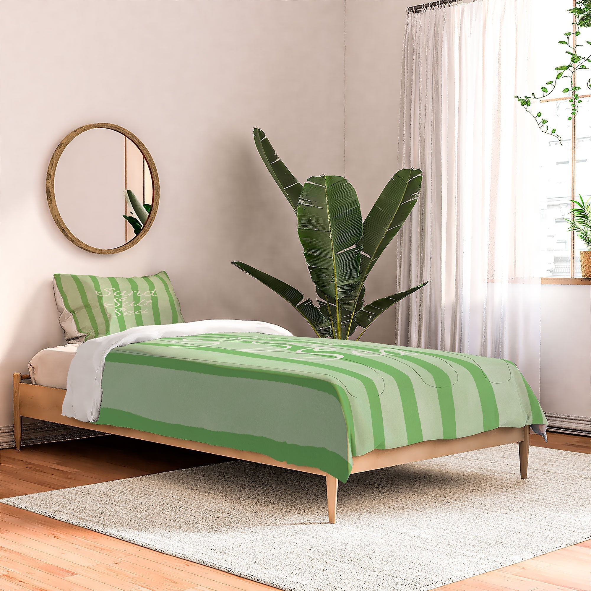 DENY Designs sand salt sea Comforter