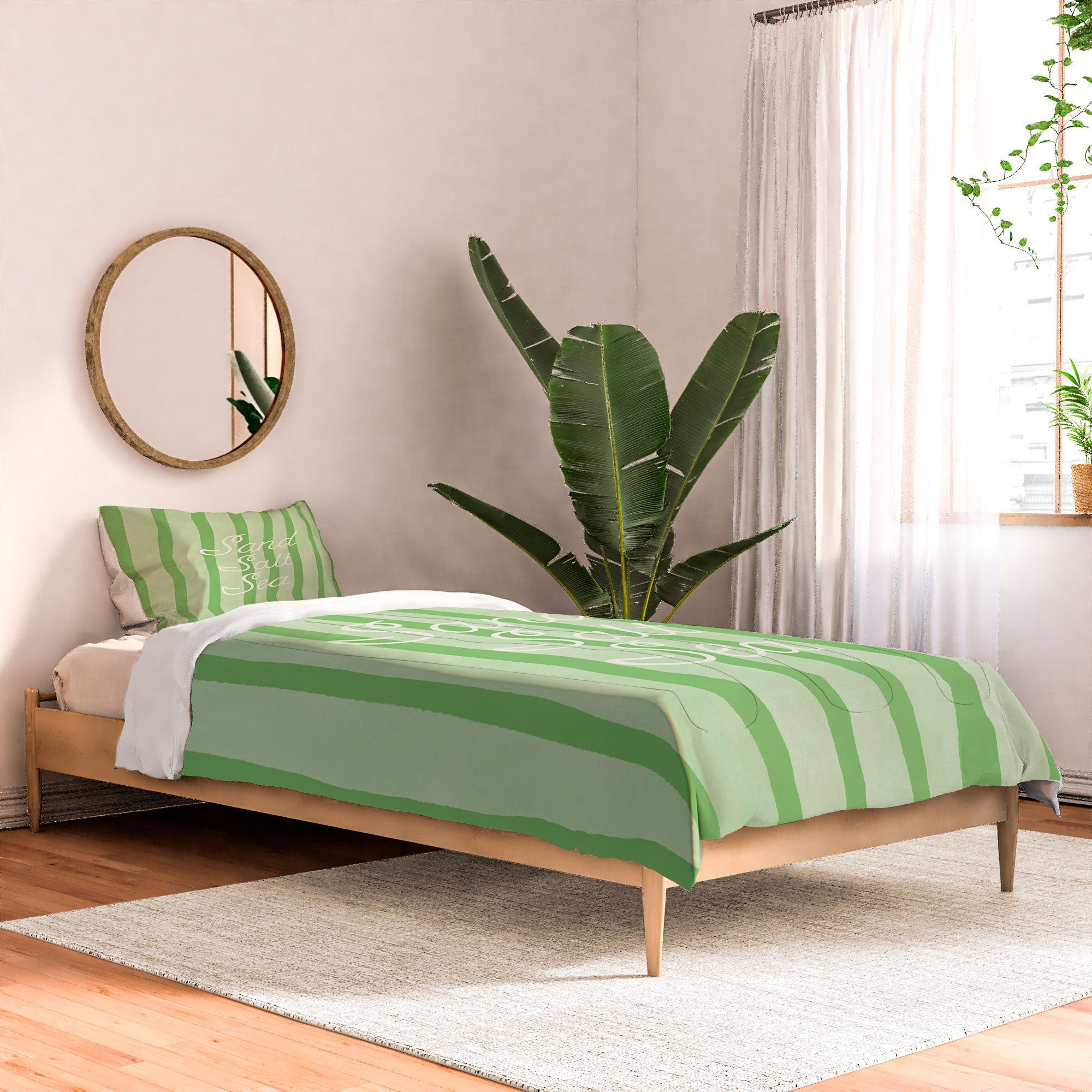 DENY Designs sand salt sea Comforter