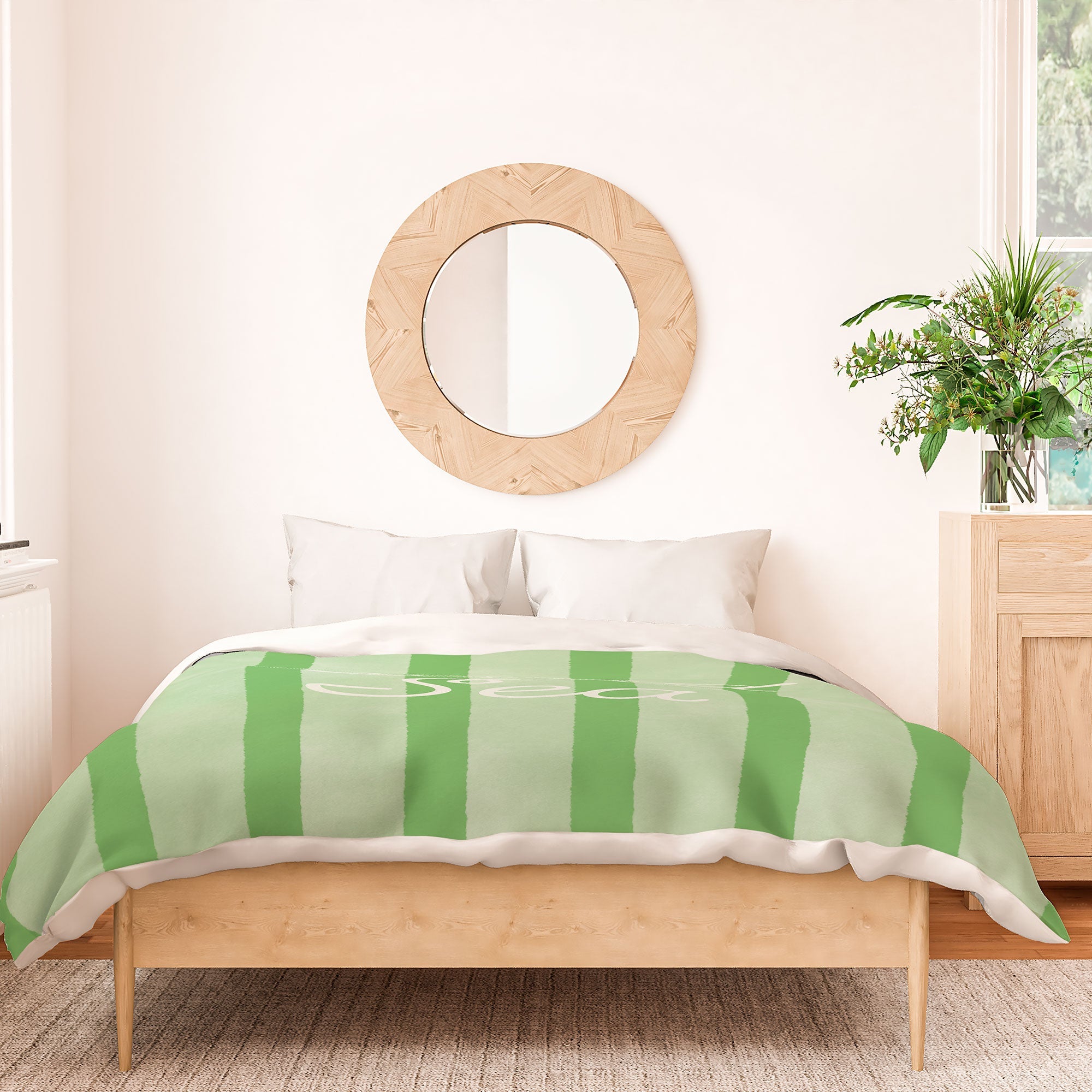 DENY Designs sand salt sea Duvet Cover