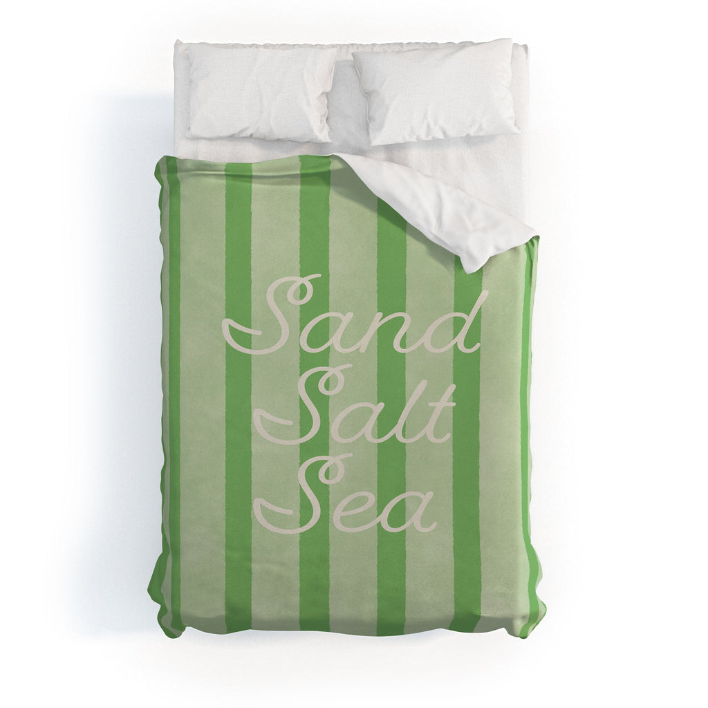 DENY Designs sand salt sea Duvet Cover