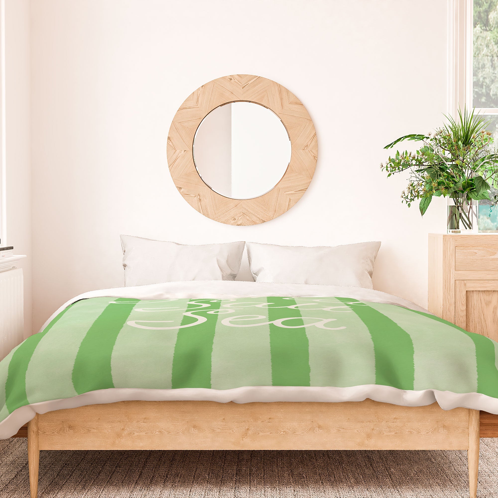 DENY Designs sand salt sea Duvet Cover