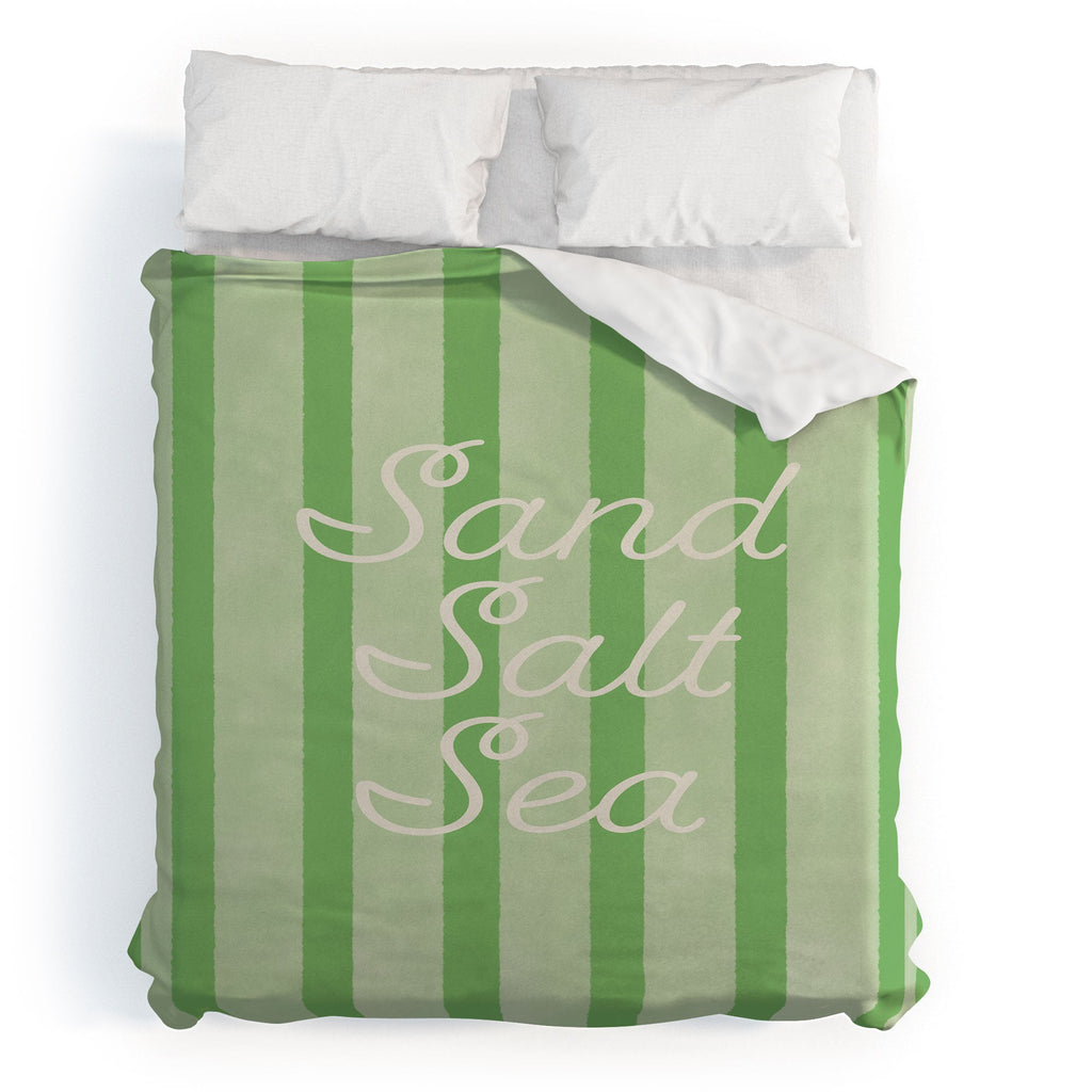 DENY Designs sand salt sea Duvet Cover