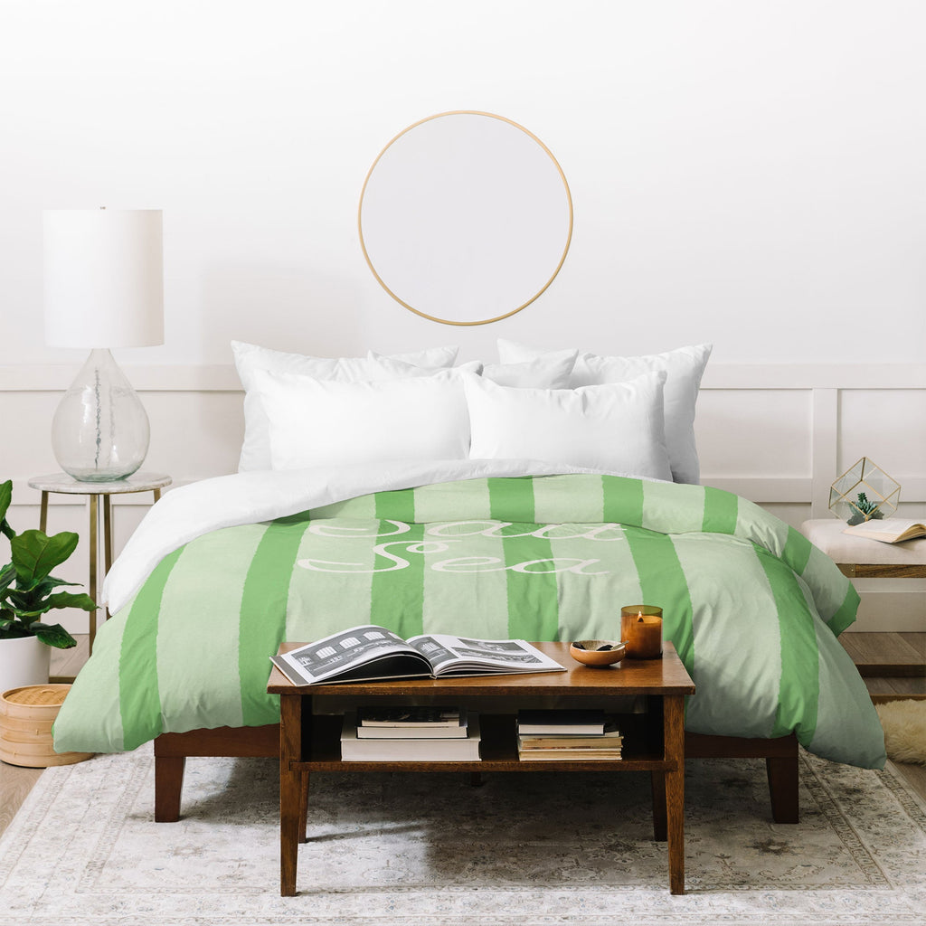 DENY Designs sand salt sea Duvet Cover
