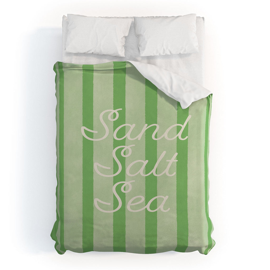 DENY Designs sand salt sea Duvet Cover