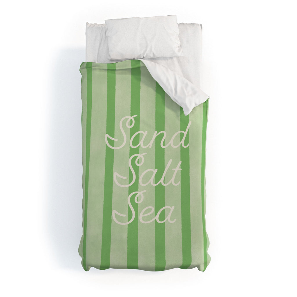 DENY Designs sand salt sea Duvet Cover