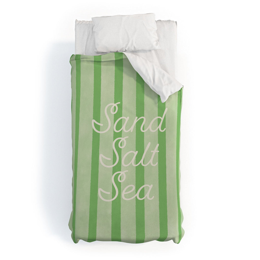 DENY Designs sand salt sea Duvet Cover