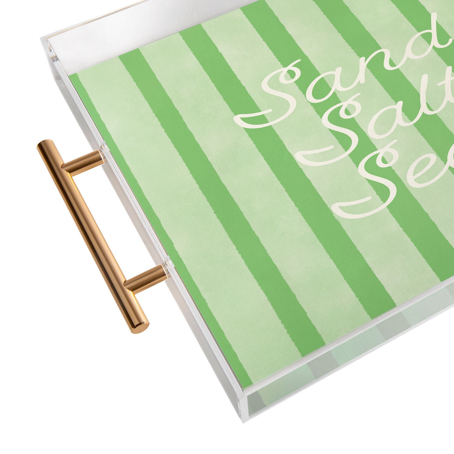 DENY Designs sand salt sea Acrylic Tray