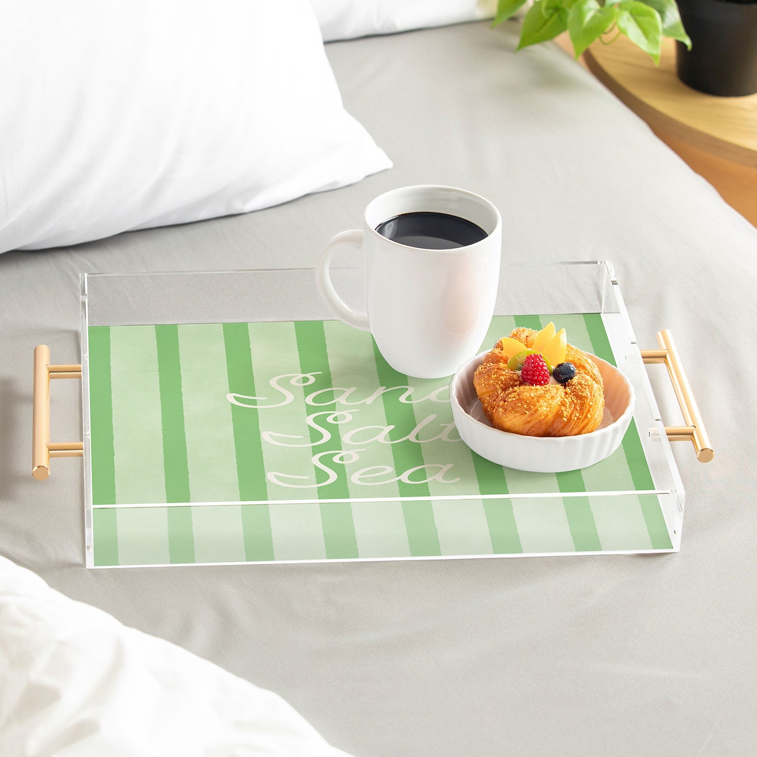 DENY Designs sand salt sea Acrylic Tray