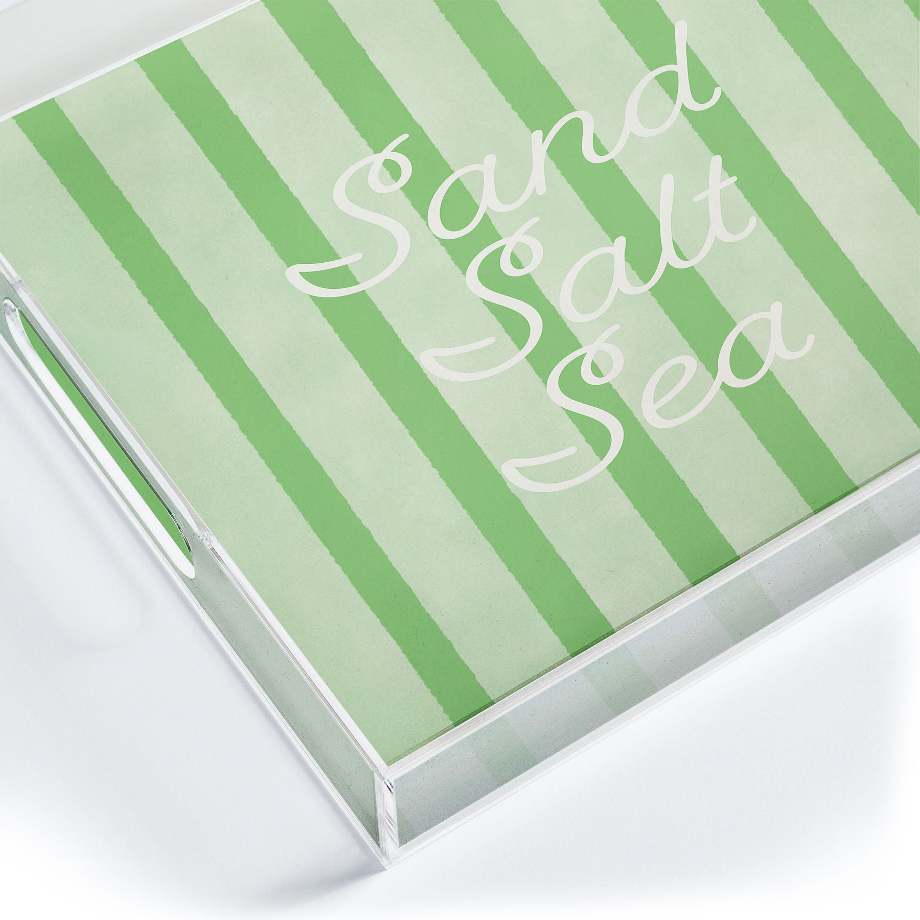 DENY Designs sand salt sea Acrylic Tray