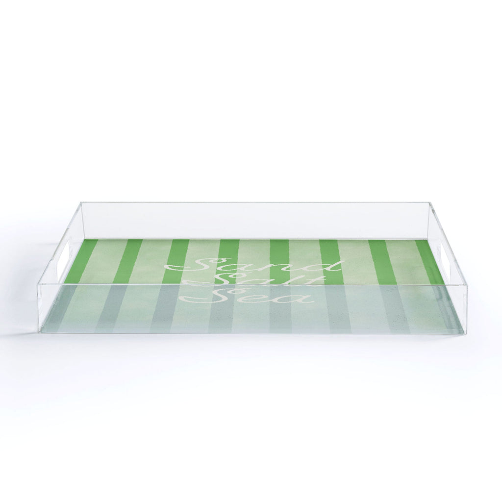 DENY Designs sand salt sea Acrylic Tray