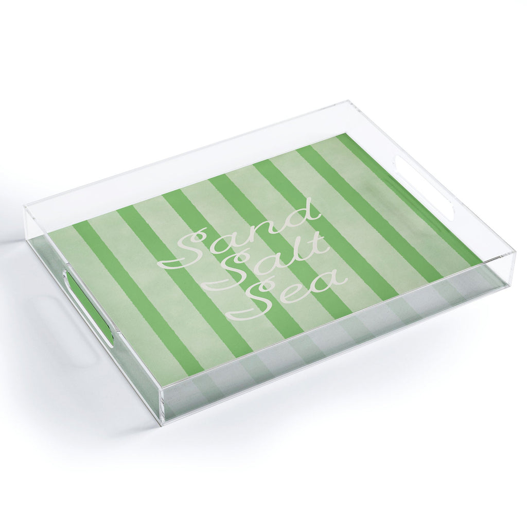 DENY Designs sand salt sea Acrylic Tray