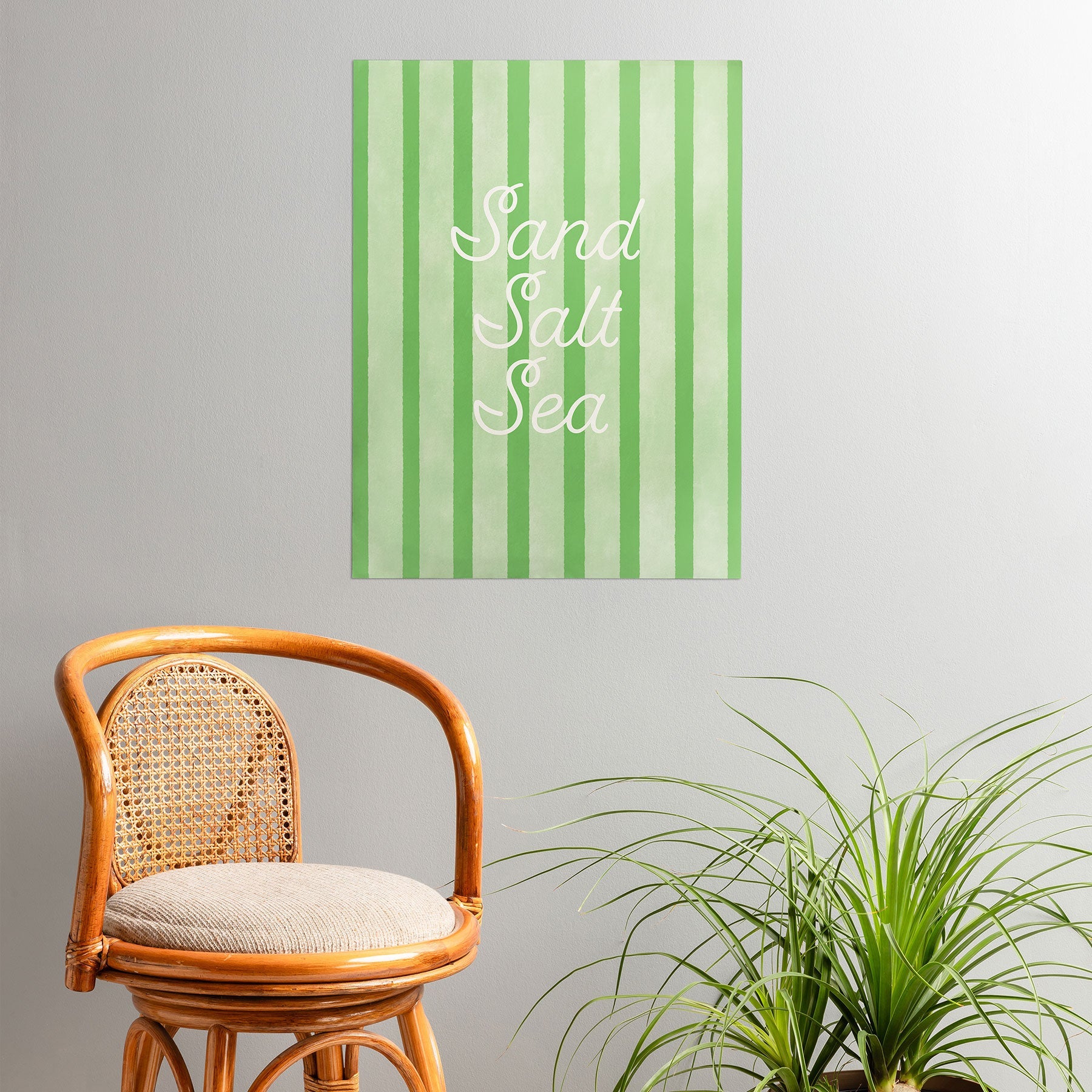DENY Designs sand salt sea Poster