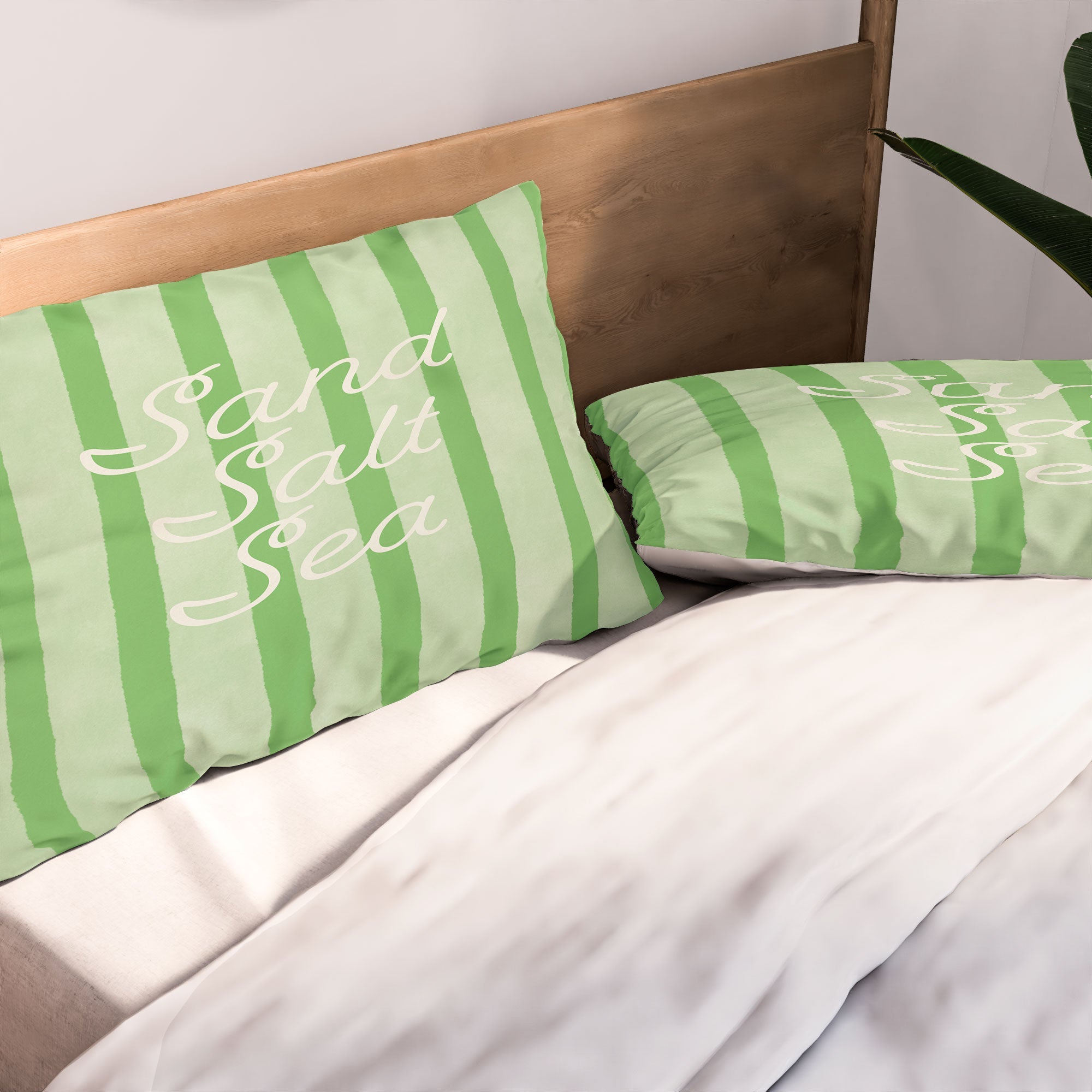 DENY Designs sand salt sea Pillow Shams