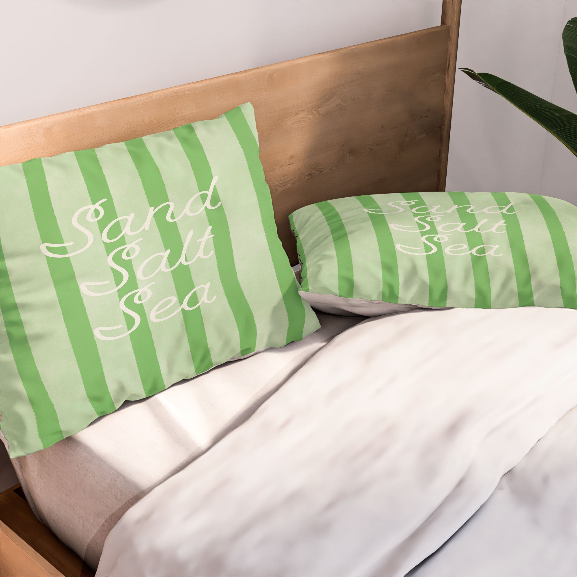 DENY Designs sand salt sea Pillow Shams
