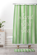 DENY Designs sand salt sea Shower Curtain And Mat