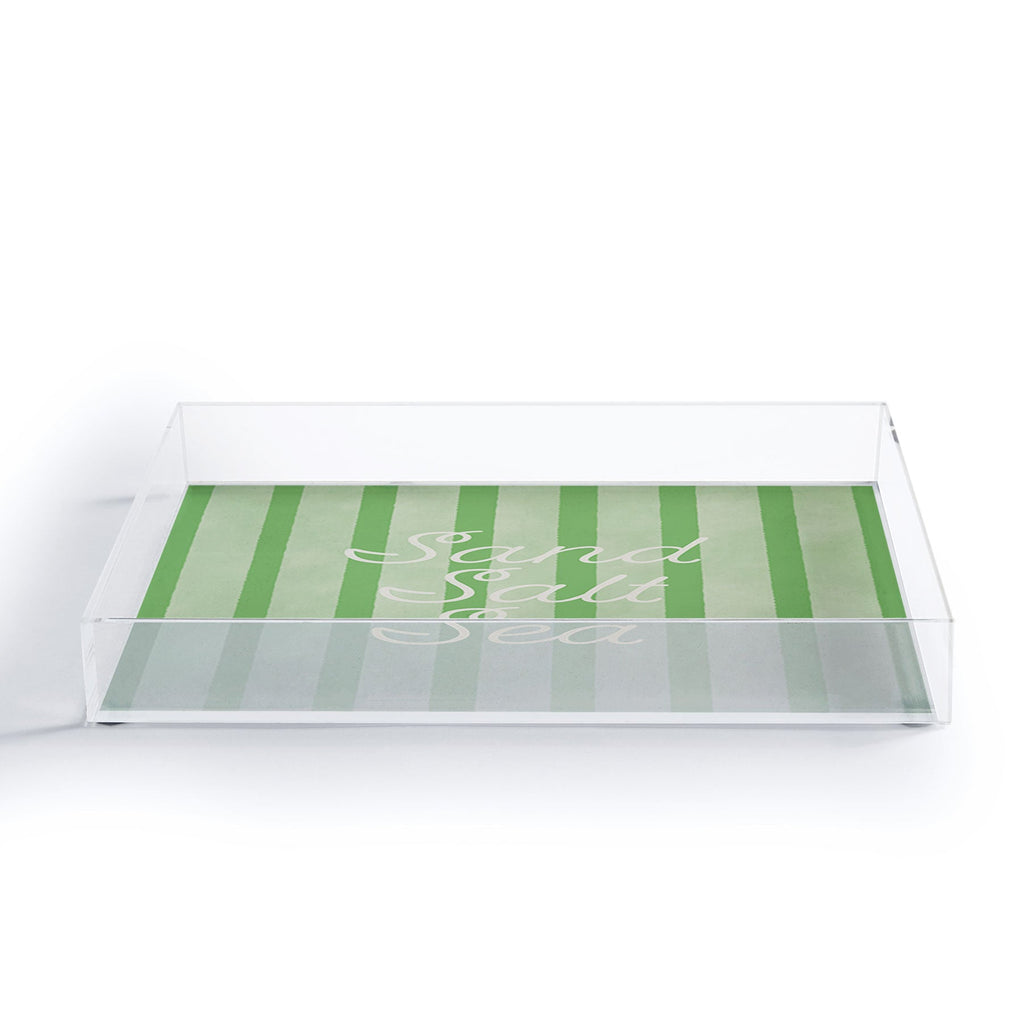 DENY Designs sand salt sea Acrylic Tray
