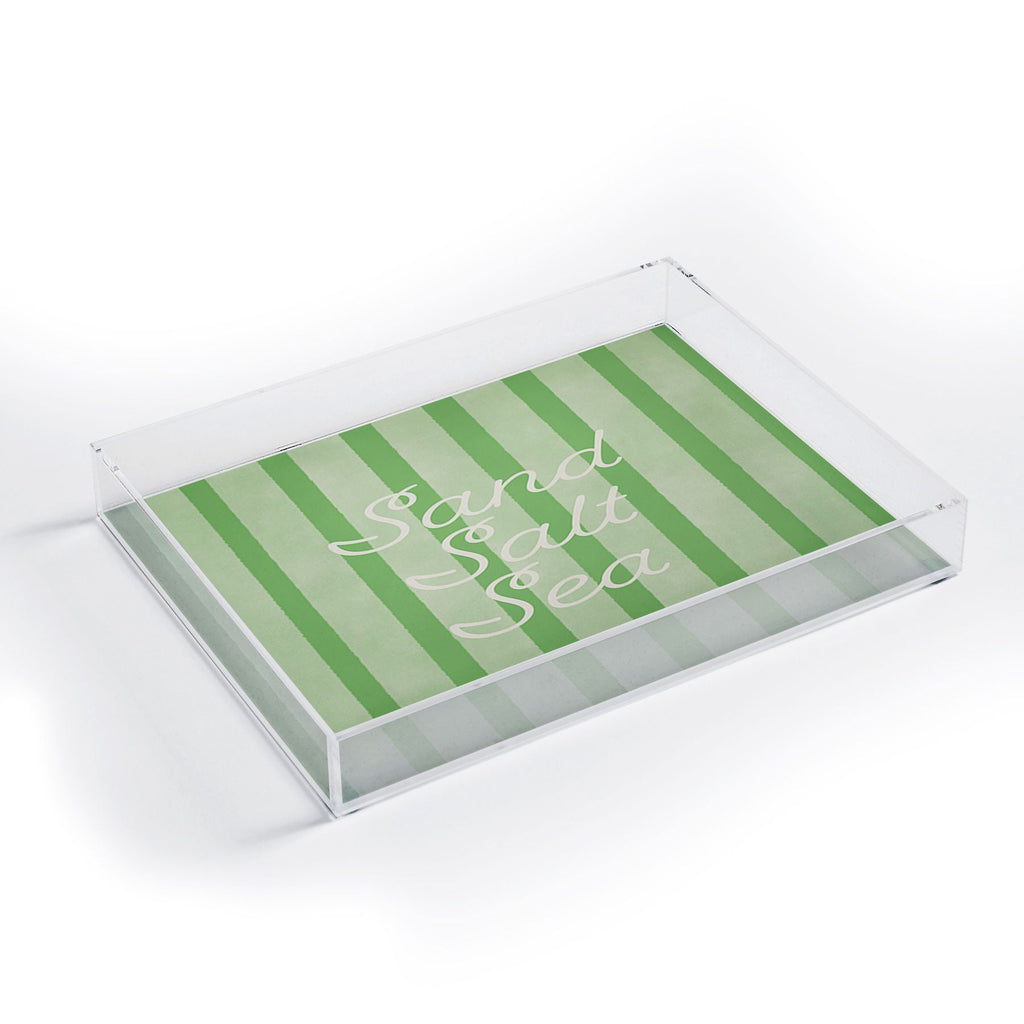 DENY Designs sand salt sea Acrylic Tray
