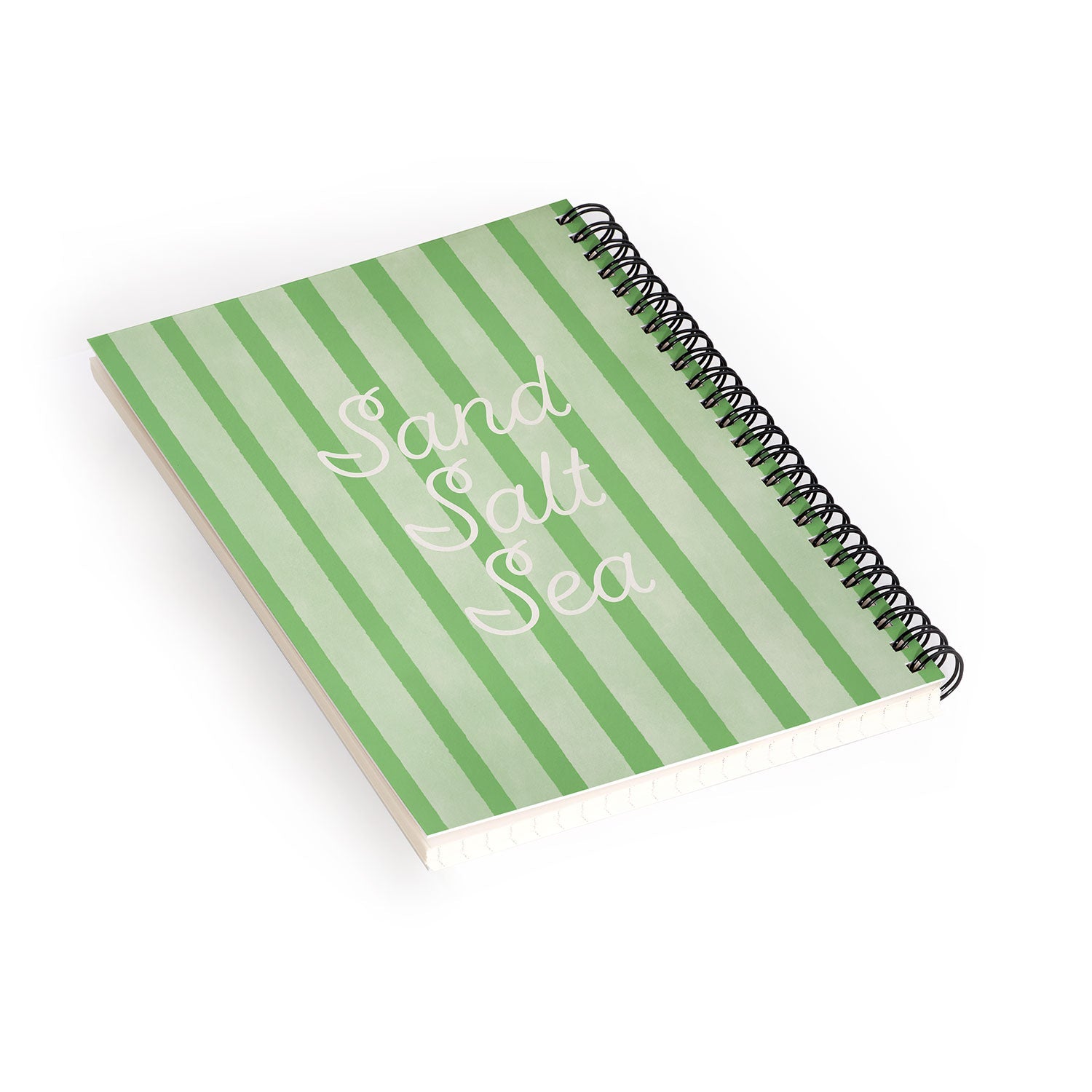 DENY Designs sand salt sea Spiral Notebook