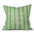 DENY Designs sand salt sea Outdoor Throw Pillow