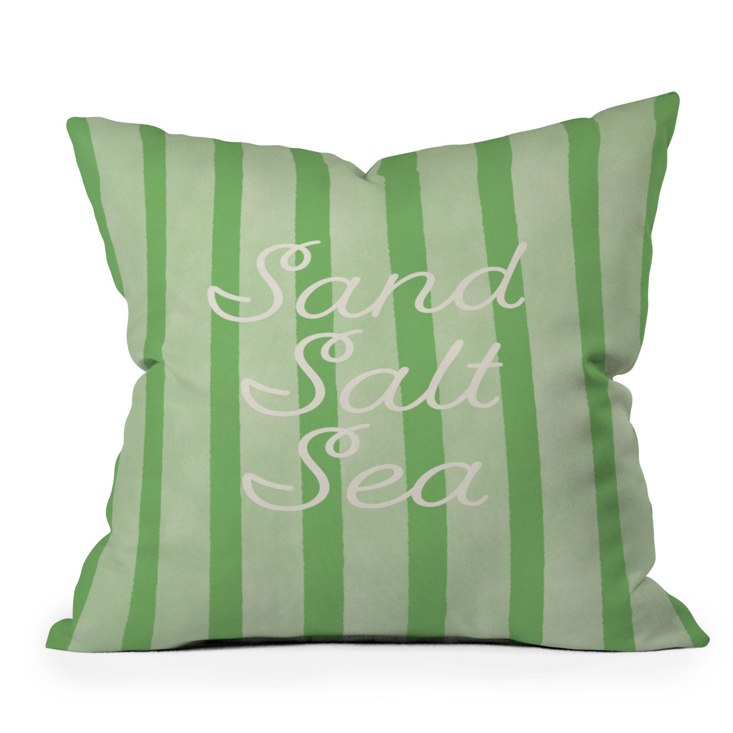 DENY Designs sand salt sea Outdoor Throw Pillow