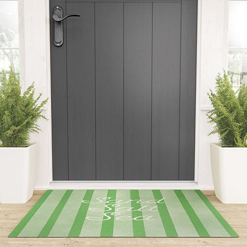 DENY Designs sand salt sea Welcome Mat