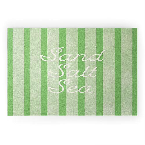 DENY Designs sand salt sea Welcome Mat