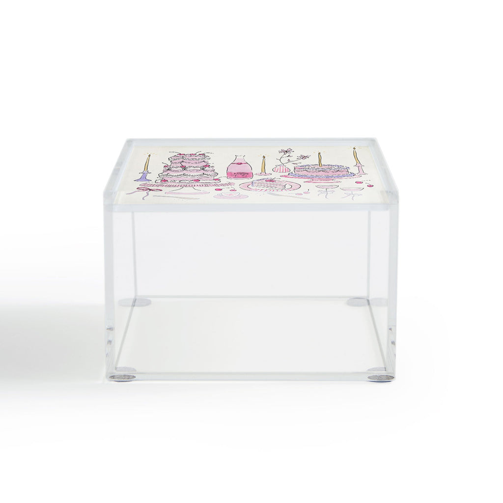 DENY Designs southeast preppy afternoon tea Acrylic Box