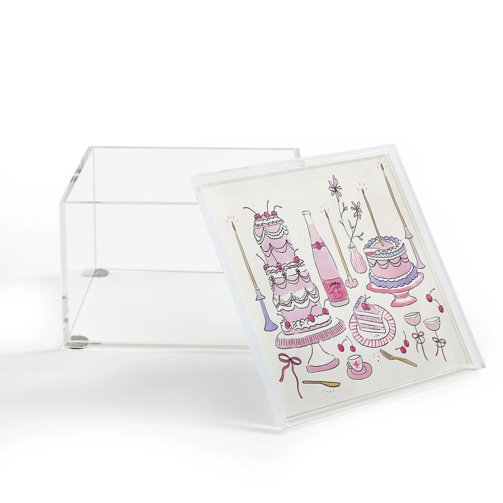 DENY Designs southeast preppy afternoon tea Acrylic Box
