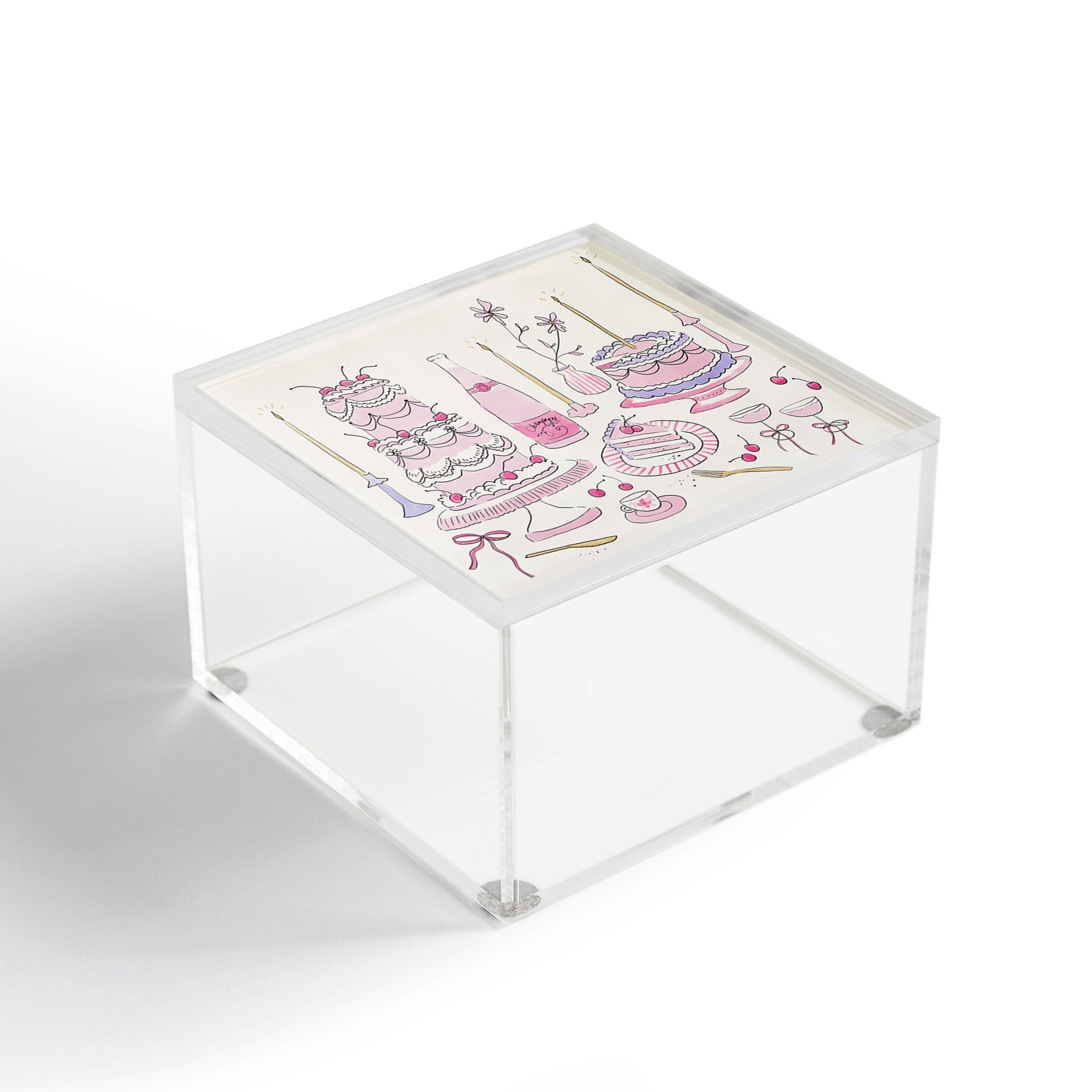 DENY Designs southeast preppy afternoon tea Acrylic Box