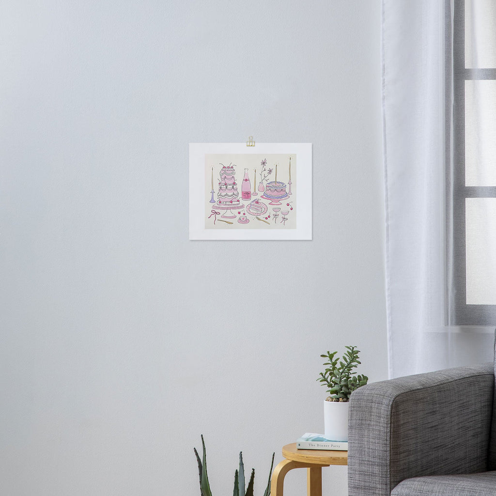 DENY Designs southeast preppy afternoon tea Art Print