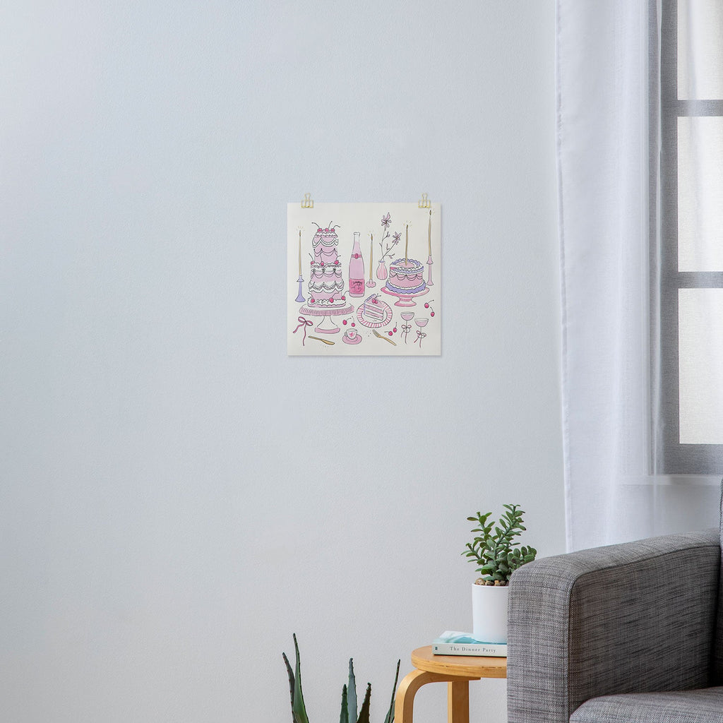 DENY Designs southeast preppy afternoon tea Art Print