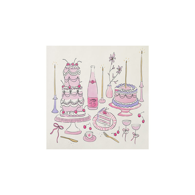 DENY Designs southeast preppy afternoon tea Art Print
