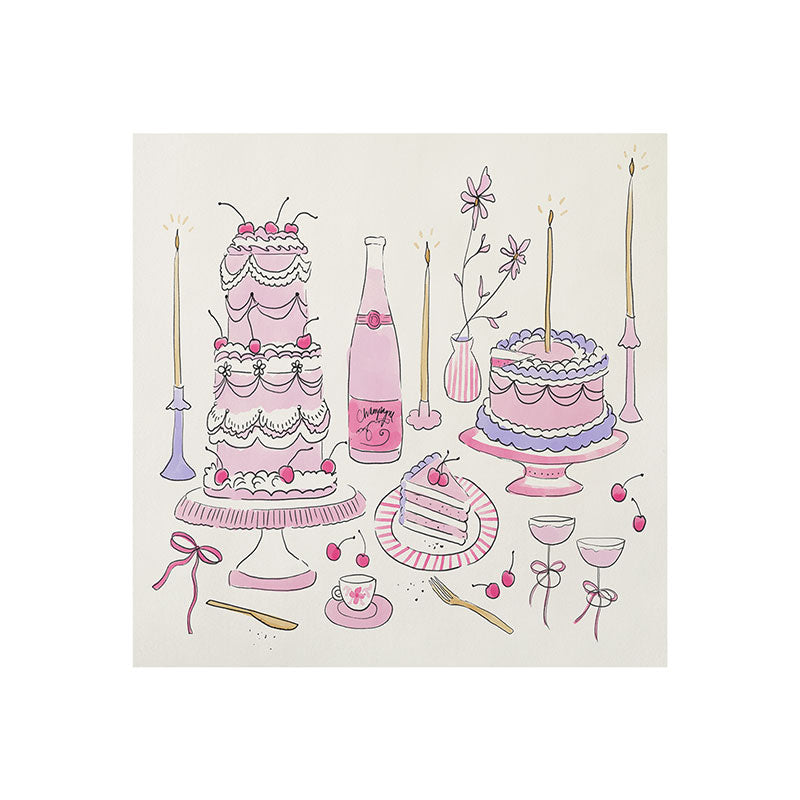 DENY Designs southeast preppy afternoon tea Art Print
