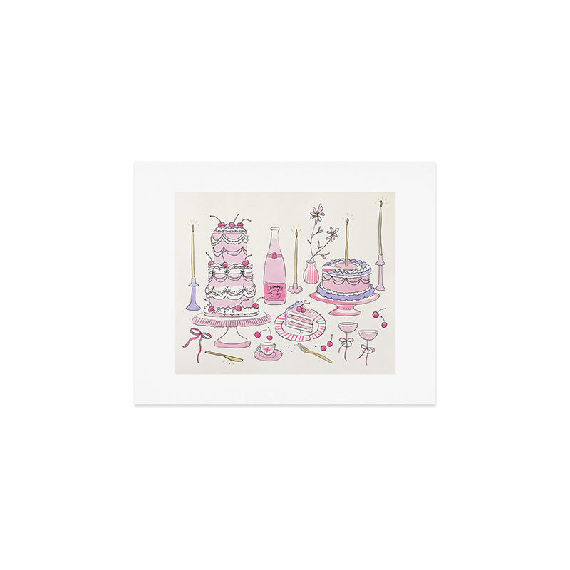 DENY Designs southeast preppy afternoon tea Art Print