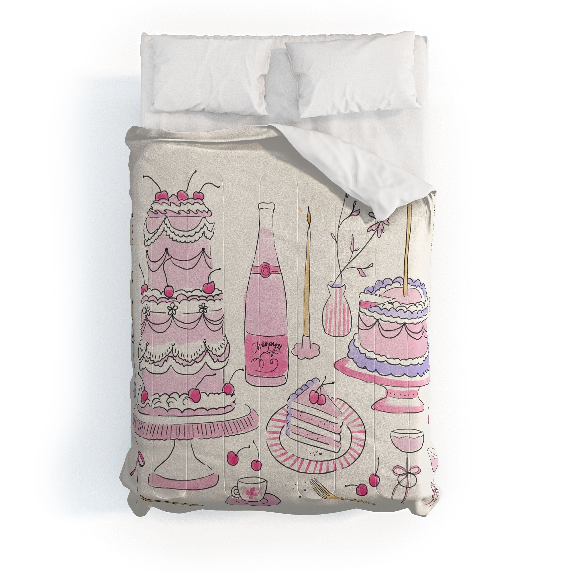 DENY Designs southeast preppy afternoon tea Comforter