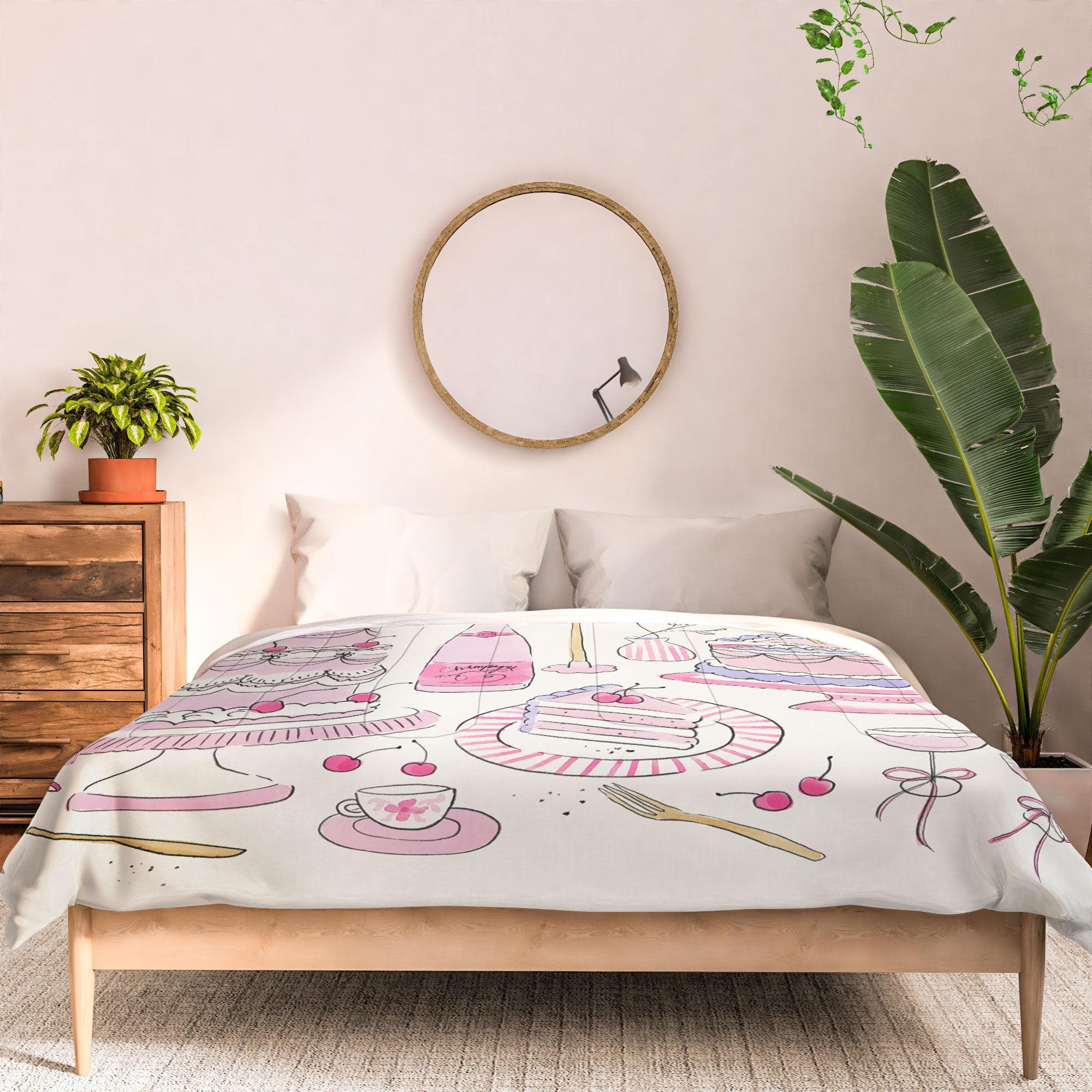 DENY Designs southeast preppy afternoon tea Comforter