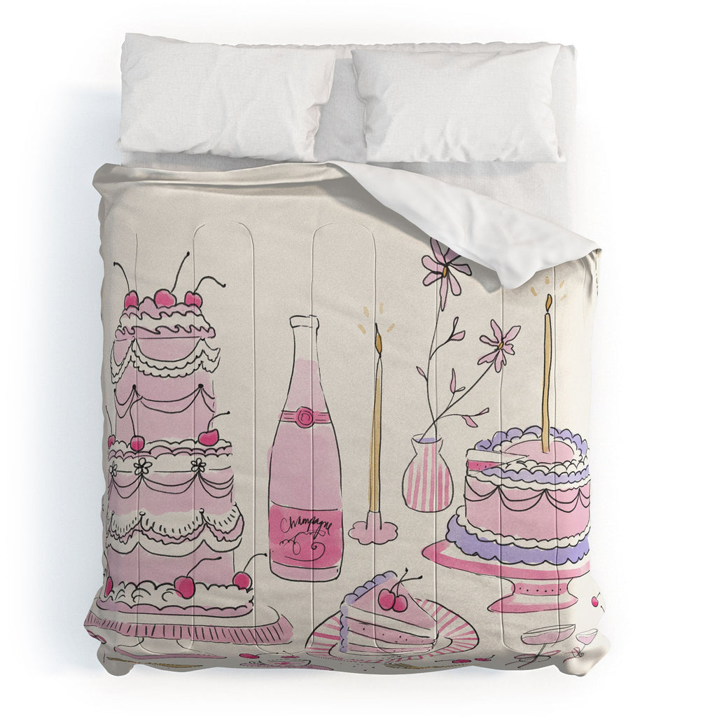 DENY Designs southeast preppy afternoon tea Comforter