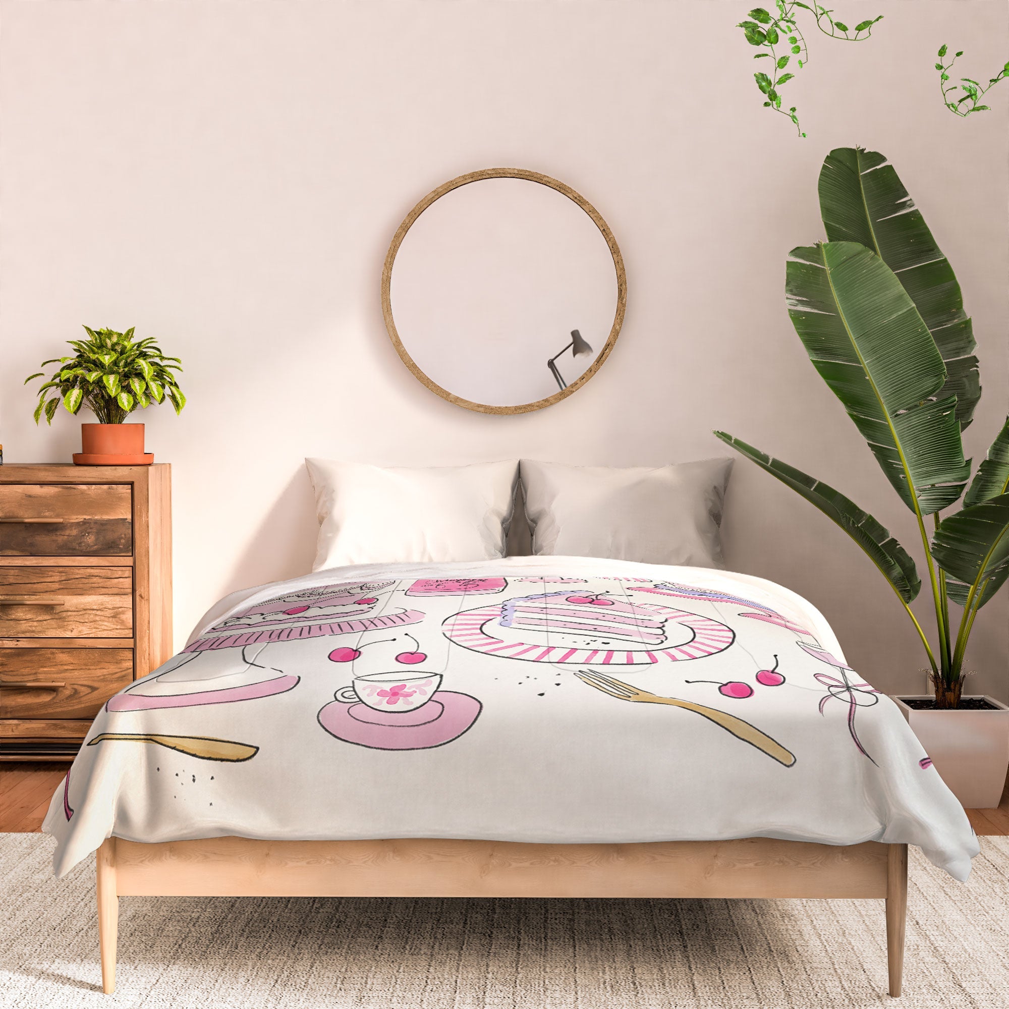 DENY Designs southeast preppy afternoon tea Comforter