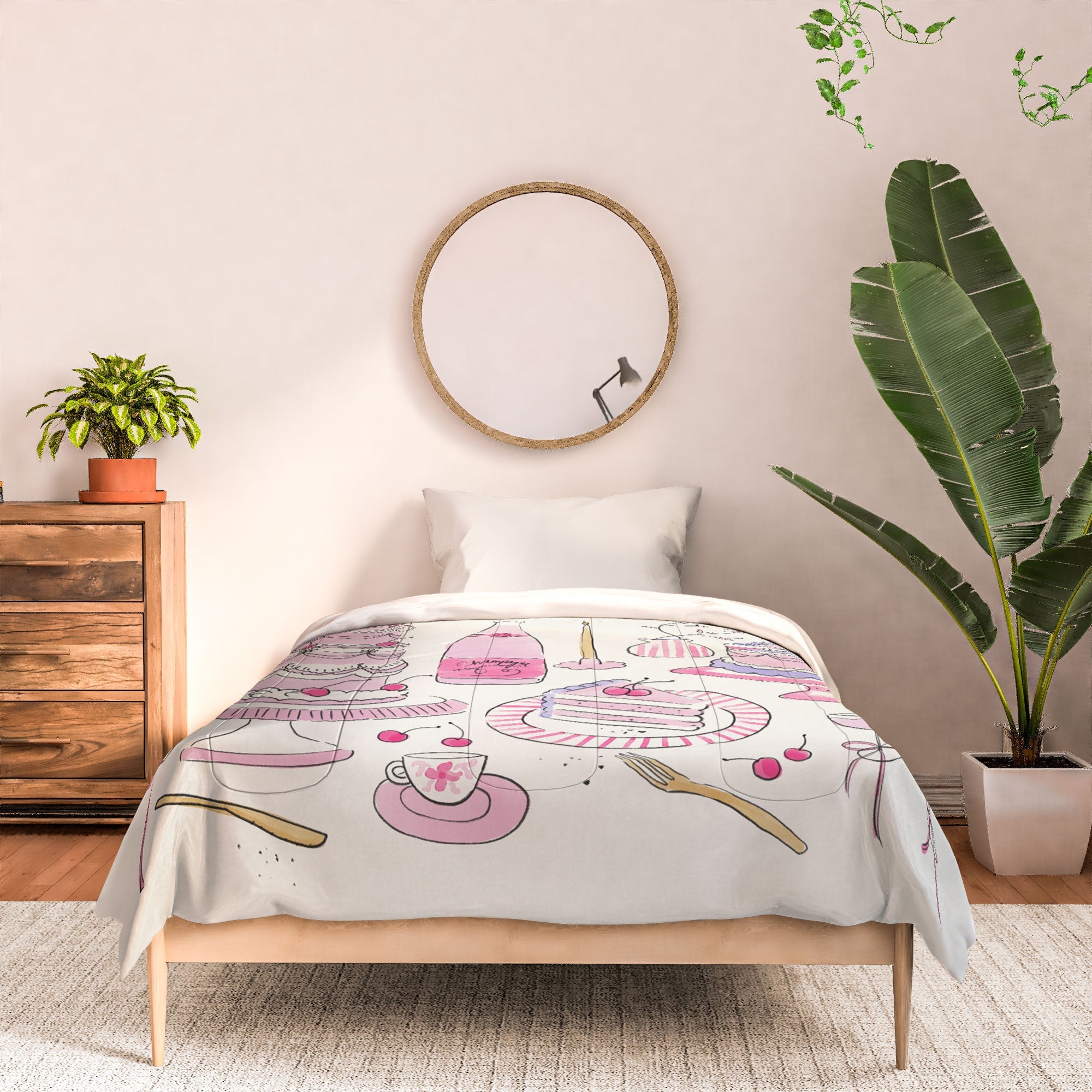 DENY Designs southeast preppy afternoon tea Comforter