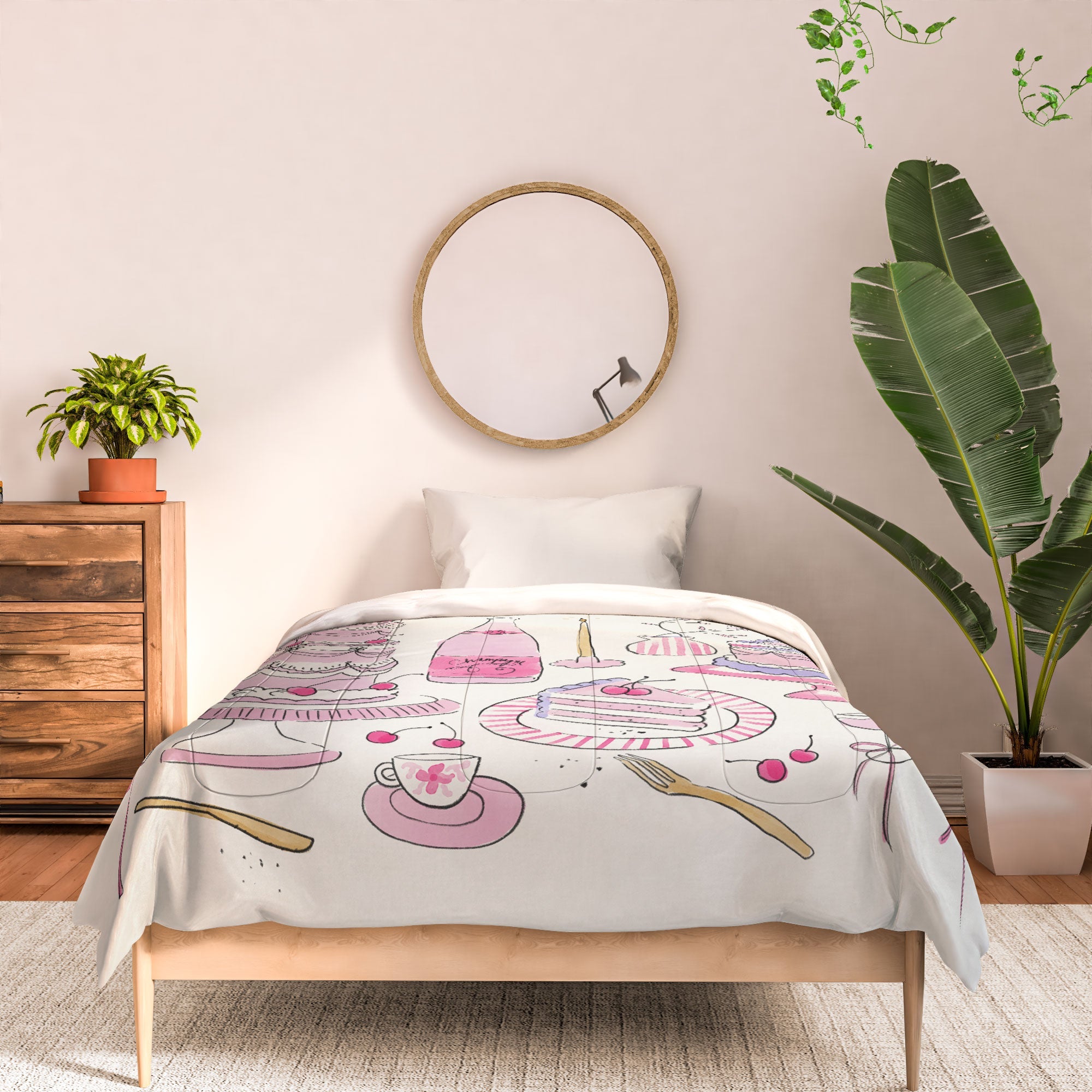 DENY Designs southeast preppy afternoon tea Comforter