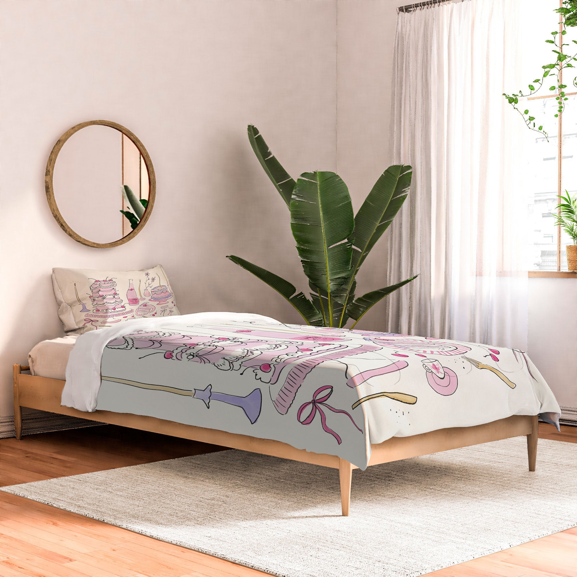 DENY Designs southeast preppy afternoon tea Comforter