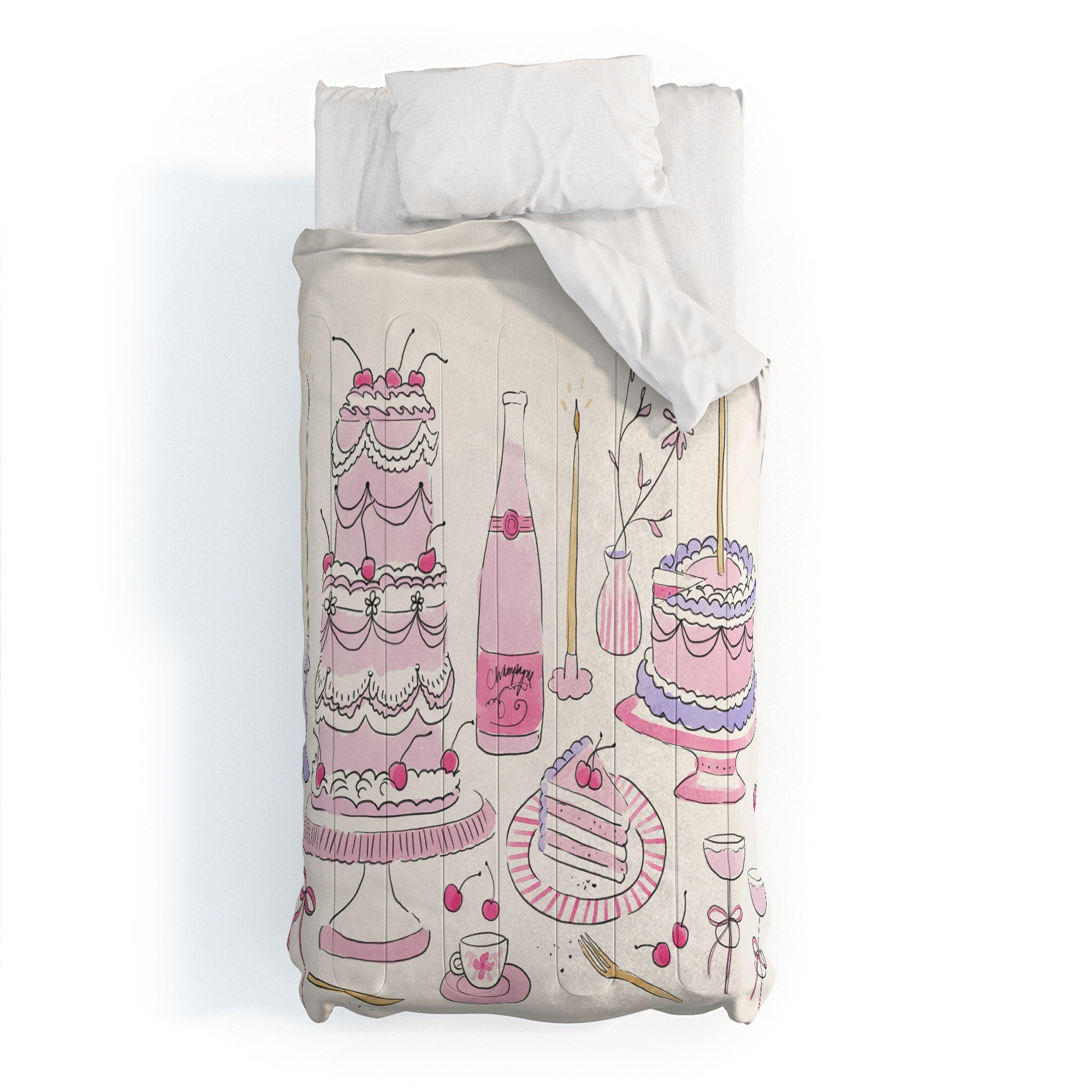 DENY Designs southeast preppy afternoon tea Comforter