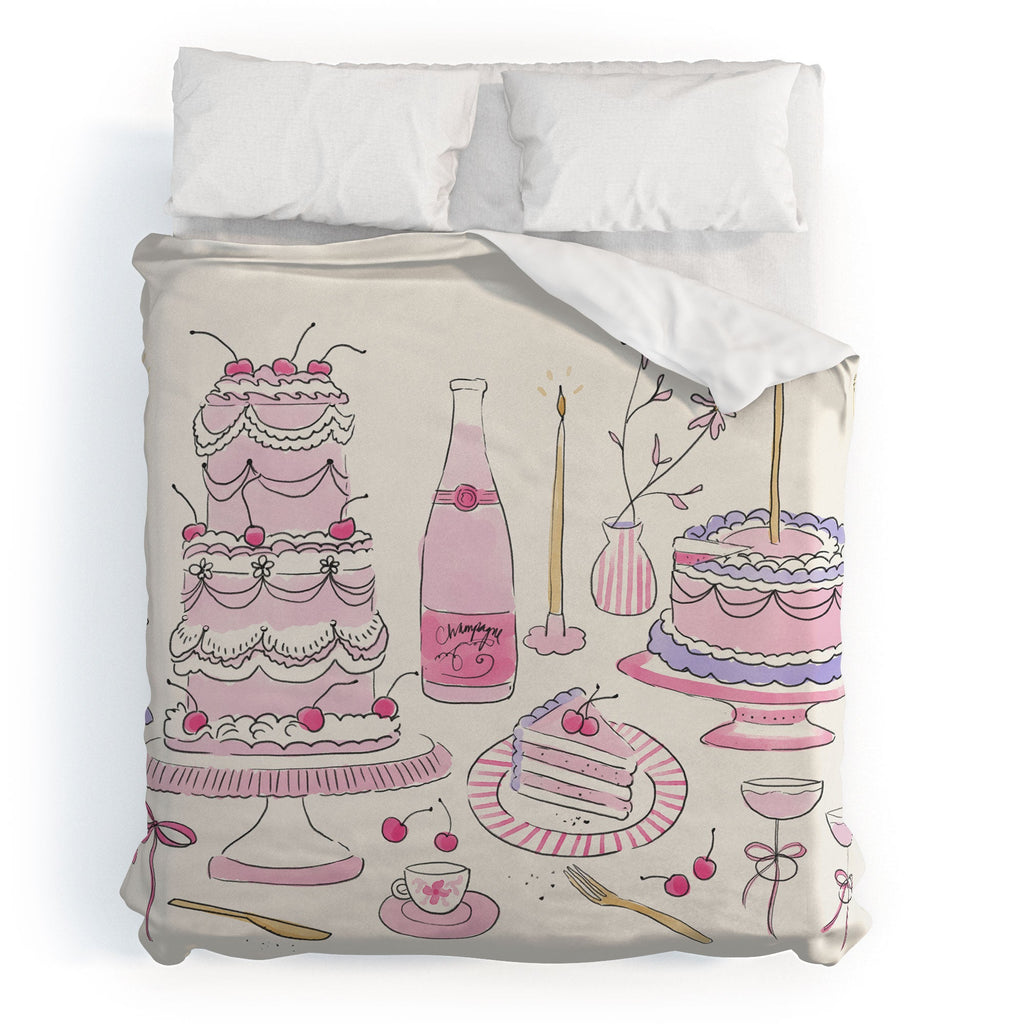 DENY Designs southeast preppy afternoon tea Duvet Cover