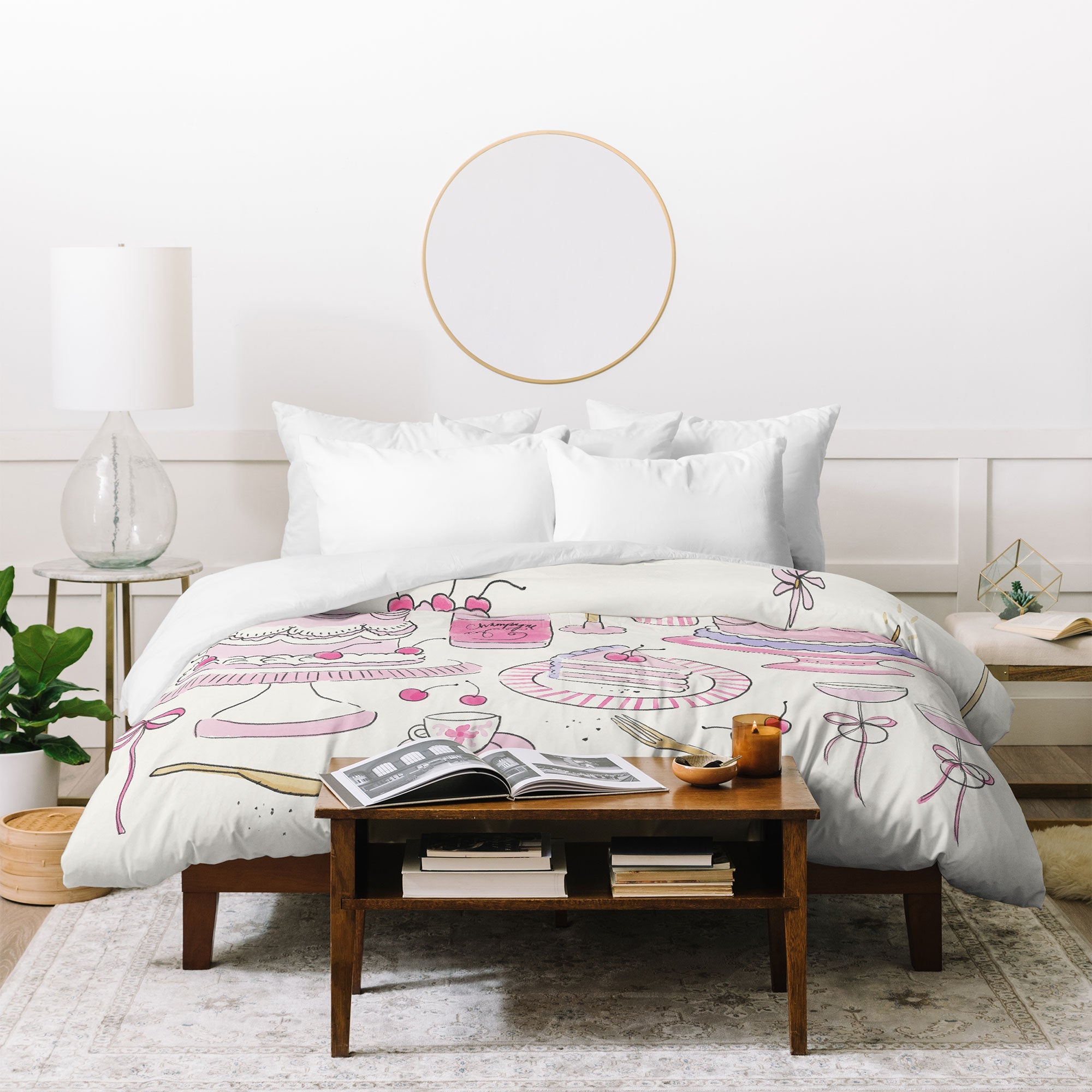 DENY Designs southeast preppy afternoon tea Duvet Cover