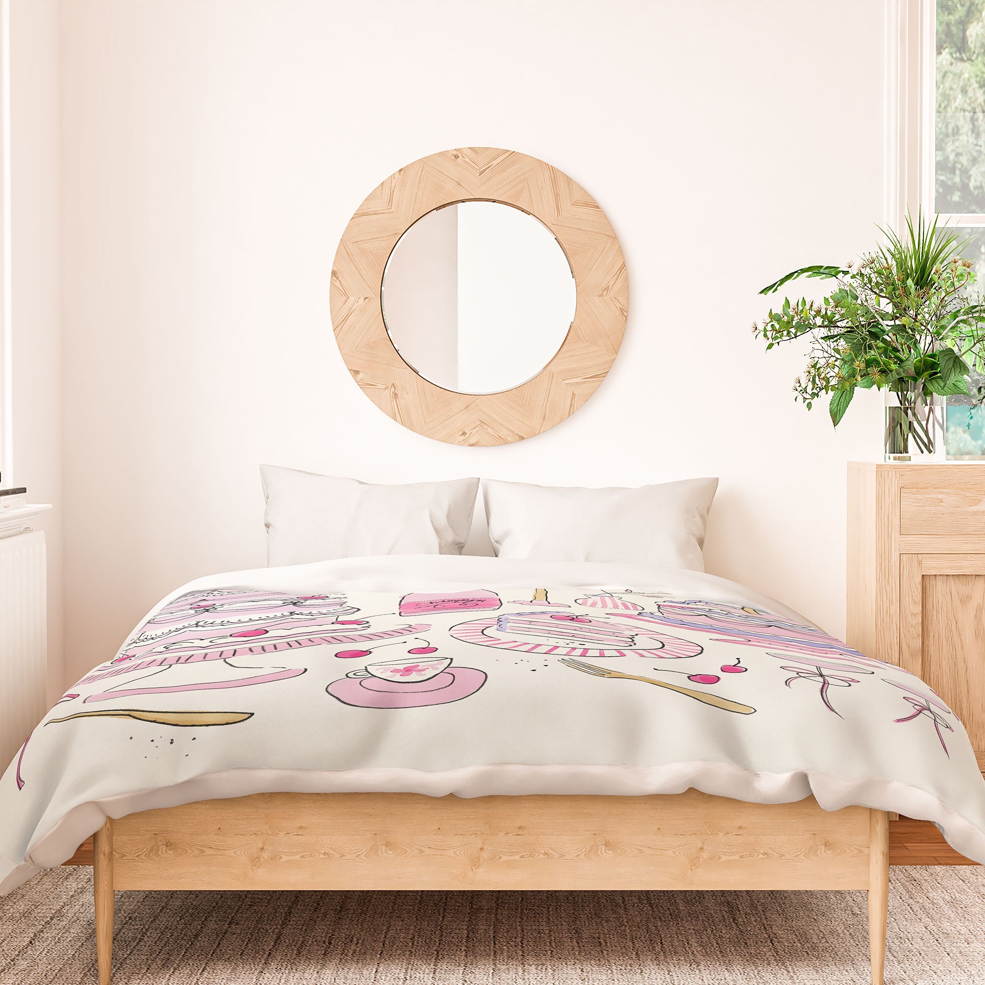 DENY Designs southeast preppy afternoon tea Duvet Cover
