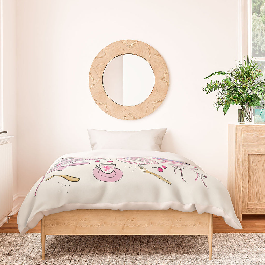 DENY Designs southeast preppy afternoon tea Duvet Cover
